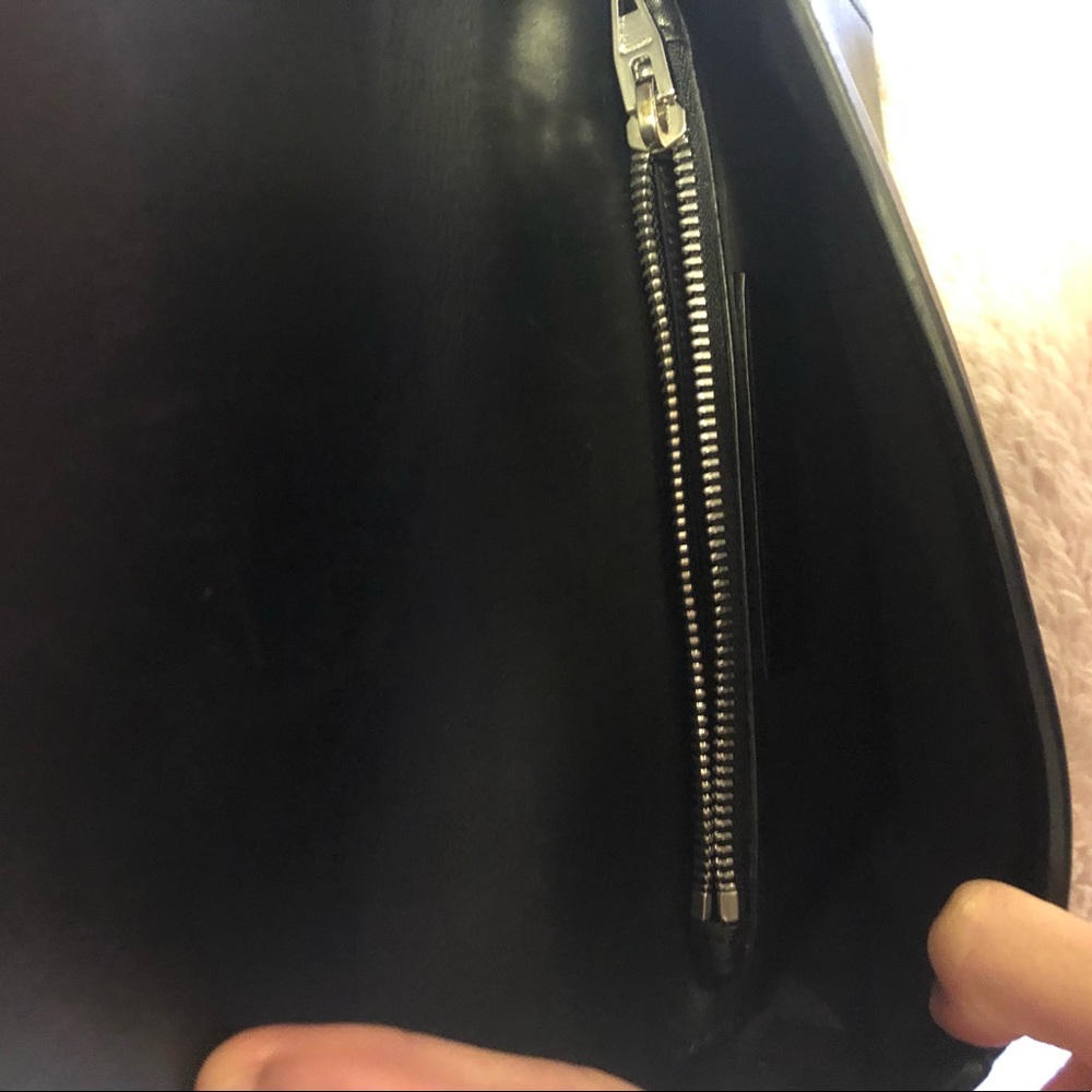 Alexander Wang croc gray flap bag - Picture 6 of 7